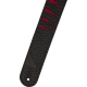Jackson 2995378002® Shark Fin Leather Strap, Black and Red