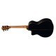 Lag T118ACE Tramontane Auditorium Cutaway Electro Acoustic Guitar - Black Finish Lag T118ACE Tramontane Auditorium Cutaway Electro Acoustic Guitar - Black Finish