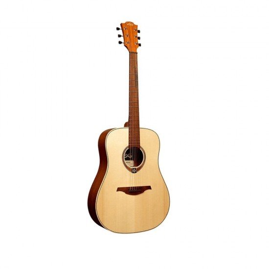 Lag T70D Tramontane Series Dreadnought Acoustic Guitar - Natural Finish Lag T70D Tramontane Series Dreadnought Acoustic Guitar - Natural Finish