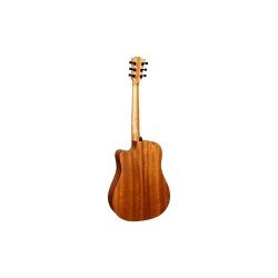 Lag T70DCE Tramontane Series Dreadnought Electro Cutaway Acoustic Guitar - Natural Finish