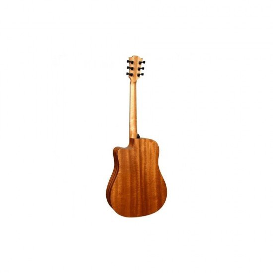 Lag T70DCE Tramontane Series Dreadnought Electro Cutaway Acoustic Guitar - Natural Finish