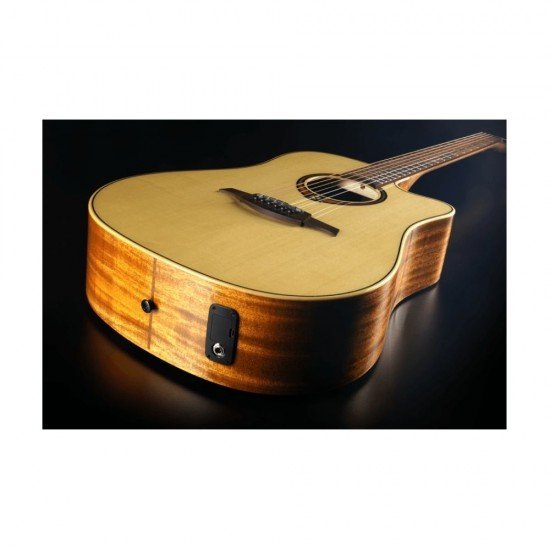 Lag T88DCE Dreadnought Cutaway Acoustic Guitar - Electric Natural Lag T88DCE Dreadnought Cutaway Acoustic Guitar - Electric Natural