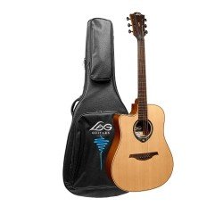 Lag THV10DCE-LB Dreadnought Cutaway Smart Acoustic Guitar