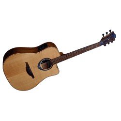 Lag THV10DCE-LB Dreadnought Cutaway Smart Acoustic Guitar