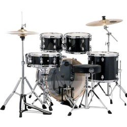 Mapex VE5044FTCVH Fusion Drum Set - Black Galaxy Sparkle