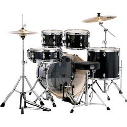Mapex VE5294FTCVH Rock Drum Set - Black Galaxy Sparkle
