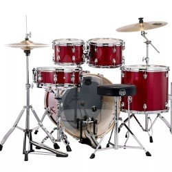 Mapex VE5294FTCVM Rock Drum Set - Crimson Red Sparkle