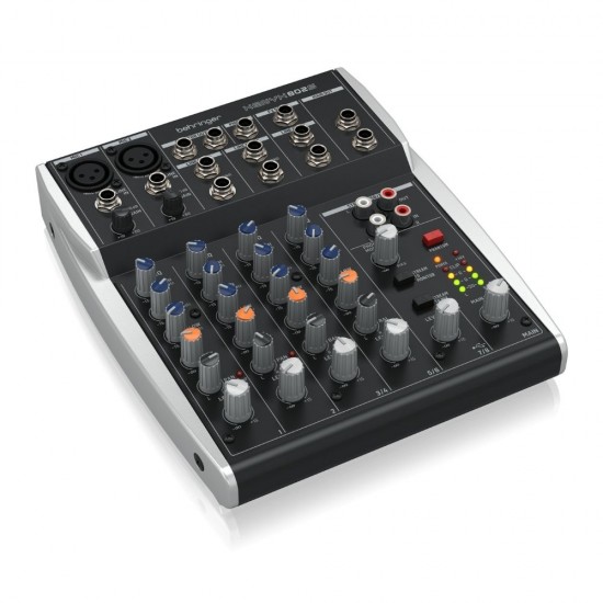Behringer XENYX 802S Premium Analog 8-Input Mixer with USB Streaming Interface Behringer XENYX 802S Premium Analog 8-Input Mixer with USB Streaming Interface