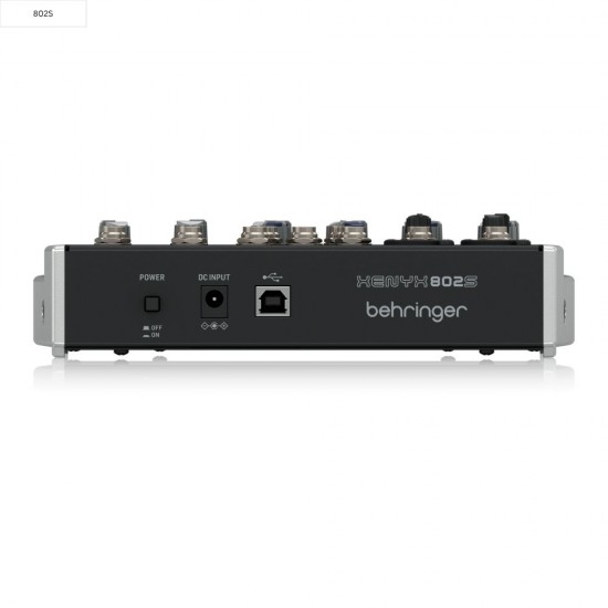 Behringer XENYX 802S Premium Analog 8-Input Mixer with USB Streaming Interface Behringer XENYX 802S Premium Analog 8-Input Mixer with USB Streaming Interface