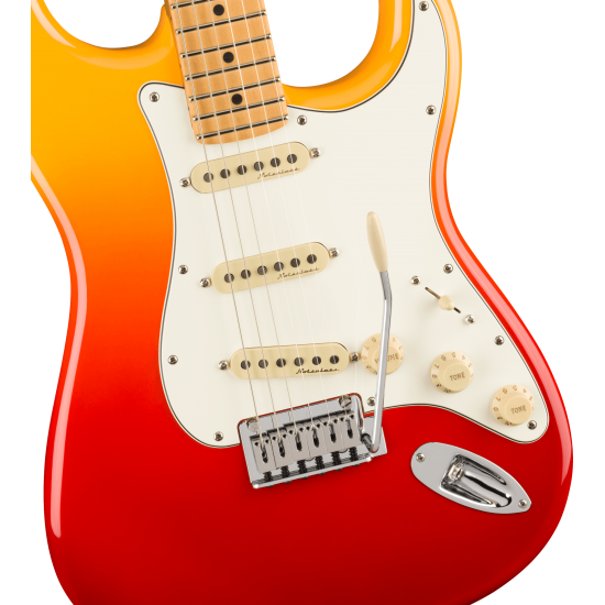 Fender  0147312387 Player Plus Stratocaster Electric Guitar - Tequila Sunrise with Maple Fingerboard