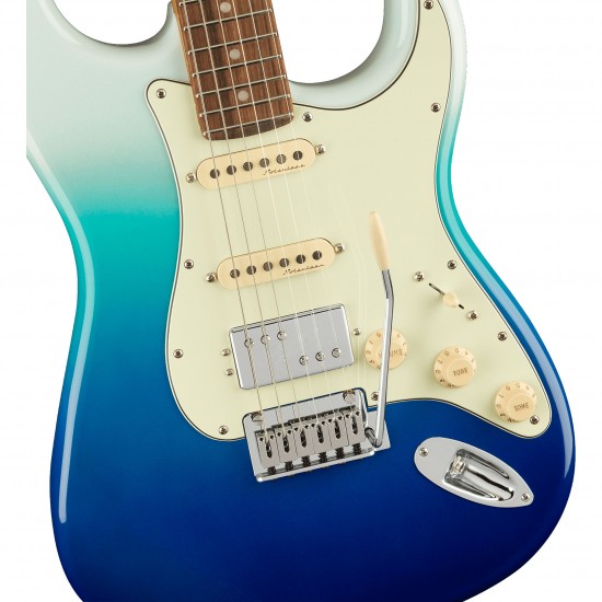 Fender 0147323330 Player Plus Stratocaster HSS Electric Guitar - Belair Blue with Pau Ferro Fingerboard