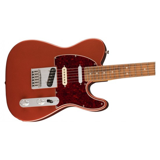 Fender 0147343370 Player Plus Nashville Telecaster - Aged Candy Apple Red with Pau Ferro Fingerboard