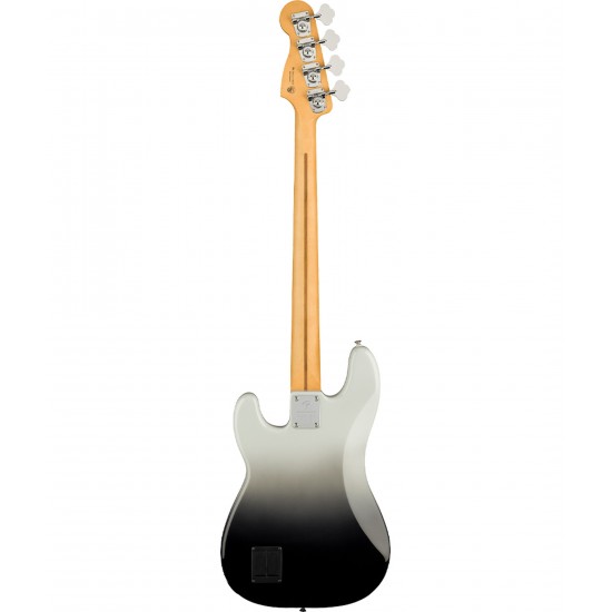 Fender 0147362336 Player Plus Active Precision Bass - Silver Smoke with Maple Fingerboard