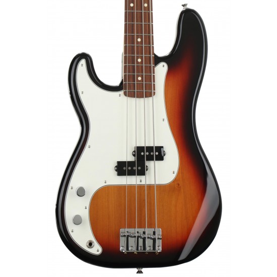 Fender 0147363300 Player Plus Active Precision Bass - 3-tone Sunburst with Pau Ferro Fingerboard