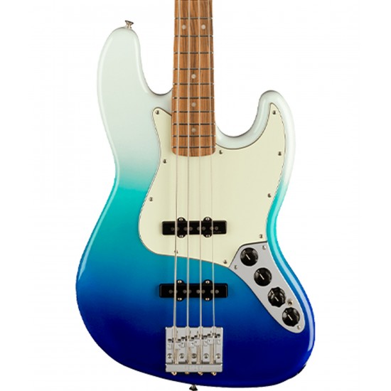 Fender Player Plus Active Jazz Bass - Belair Blue with Pau Ferro Fingerboard