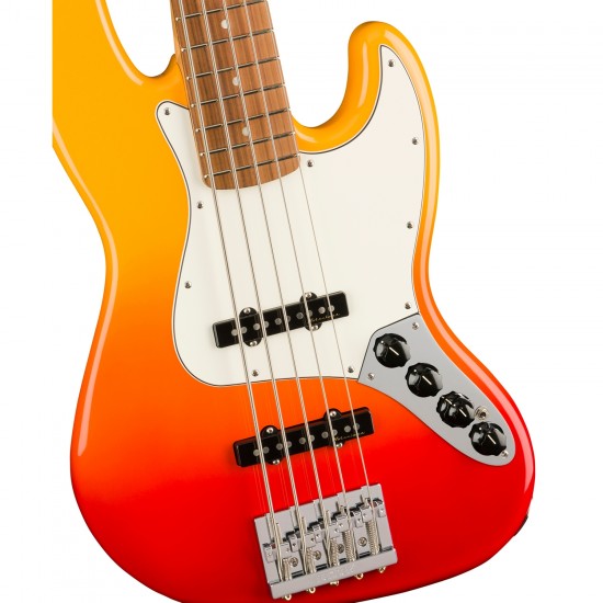 Fender 0147383387 Player Plus Active Jazz Bass V - Tequila Sunrise with Pau Ferro Fingerboard