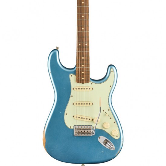 Fender Vintera Road Worn '60s Stratocaster Electric Guitar - Lake Placid Blue