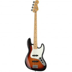 Fender 0149902500 Player Jazz Bass - 3-Tone Sunburst with Maple Fingerboard