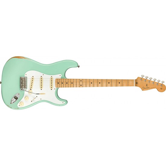 Fender Vintera Road Worn '50s Stratocaster Electric Guitar - Surf Green Fender Vintera Road Worn '50s Stratocaster Electric Guitar - Surf Green