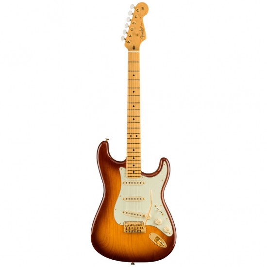 Fender 0177512833 75th Anniversary Commemorative Stratocaster®, Maple Fingerboard, 2-Color Bourbon Burst Fender 0177512833 75th Anniversary Commemorative Stratocaster®, Maple Fingerboard, 2-Color Bourbon Burst