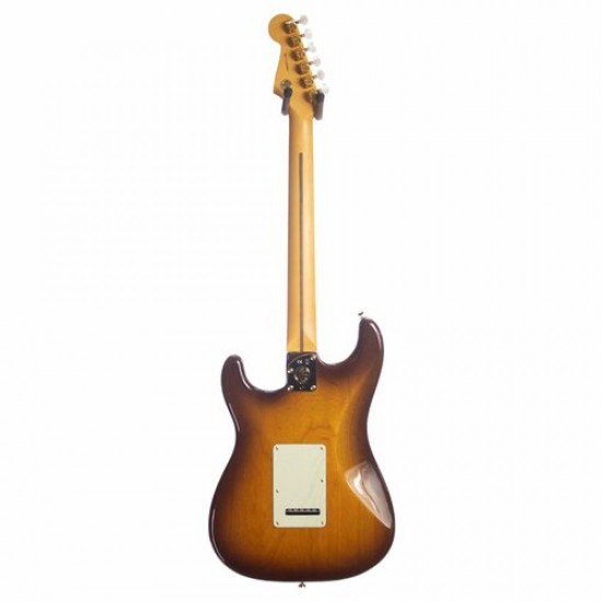 Fender 0177512833 75th Anniversary Commemorative Stratocaster®, Maple Fingerboard, 2-Color Bourbon Burst