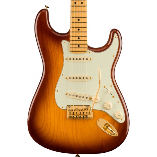 Fender 0177512833 75th Anniversary Commemorative Stratocaster®, Maple Fingerboard, 2-Color Bourbon Burst Fender 0177512833 75th Anniversary Commemorative Stratocaster®, Maple Fingerboard, 2-Color Bourbon Burst