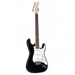 Fender Squier 370005506 Bullet Strat Electric Guitar With Tremolo HSS - Black