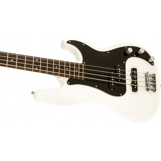 Fender Squier Affinity Series Precision Bass PJ - Olympic White with Indian Laurel Fingerboard Fender Squier Affinity Series Precision Bass PJ - Olympic White with Indian Laurel Fingerboard