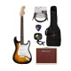 Fender 0371001532 Bullet Stratocaster Electric Guitar Bundle Fender 0371001532 Bullet Stratocaster Electric Guitar Bundle