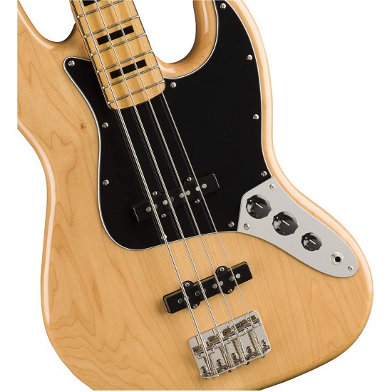 Fender Squier Classic Vibe '70s Jazz Bass V - Natural with Maple Fingerboard