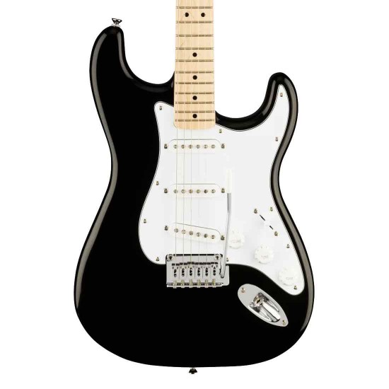 Fender Squier Affinity Stratocaster Electric Guitar Black Bundle Fender Squier Affinity Stratocaster Electric Guitar Black Bundle