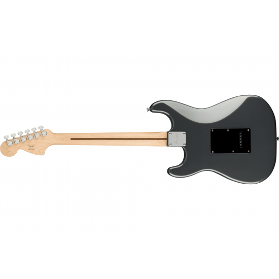 Fender 0378051569 Squier Affinity Series Stratocaster Electric Guitar - Charcoal Frost Metallic 