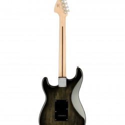 Fender 0378153539 Squier Affinity Series Stratocaster Electric Guitar - Black Burst with Maple Fingerboard