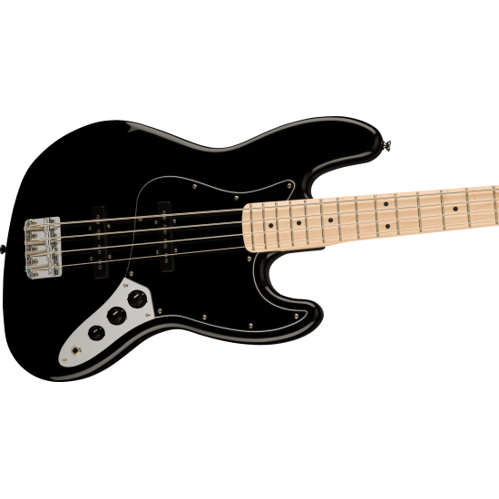 Fender Squier Affinity Series Jazz Bass Black with Maple Fingerboard