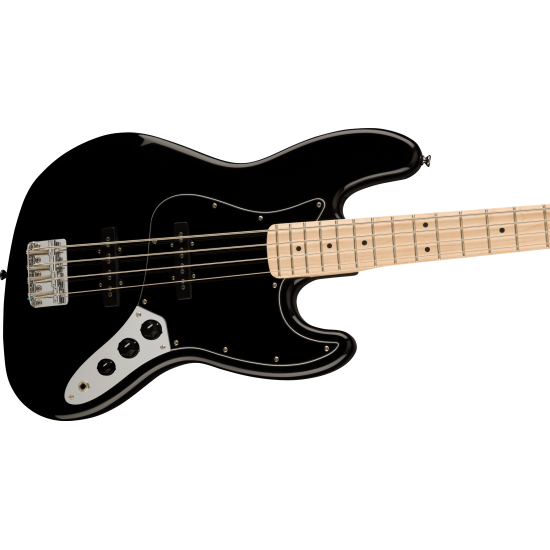 Fender Squier Affinity Series Jazz Bass Black with Maple Fingerboard Fender Squier Affinity Series Jazz Bass Black with Maple Fingerboard