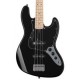 Fender Squier Affinity Series Jazz Bass Black with Maple Fingerboard