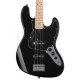 Fender Squier Affinity Series Jazz Bass Black with Maple Fingerboard Fender Squier Affinity Series Jazz Bass Black with Maple Fingerboard