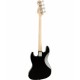 Fender Squier Affinity Series Jazz Bass Black with Maple Fingerboard Fender Squier Affinity Series Jazz Bass Black with Maple Fingerboard