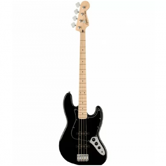 Fender Squier Affinity Series Jazz Bass Black with Maple Fingerboard Fender Squier Affinity Series Jazz Bass Black with Maple Fingerboard