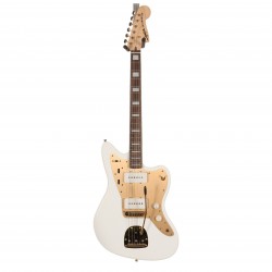 Fender Squier 40th Anniversary Gold Edition Jazzmaster - Olympic White