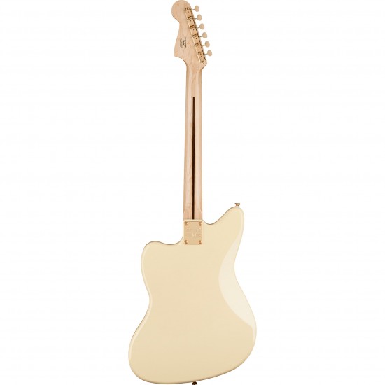 Fender Squier 40th Anniversary Gold Edition Jazzmaster - Olympic White