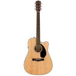 Fender 0970113021 CD-60SCE Dreadnought Cutaway Acoustic Guitar - Natural