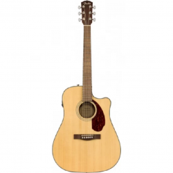Fender CD-140SCE Dreadnought Acoustic-Electric Guitar 0970213321- Natural
