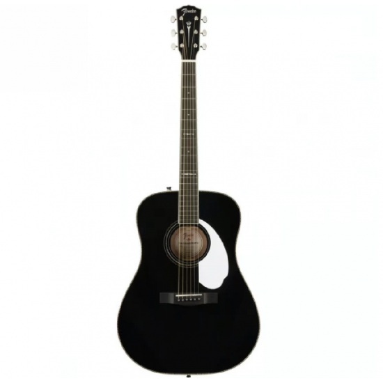 Fender PM-1E Limited Edition Dreadnought in Black-0970312306