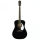 Fender PM-1E Limited Edition Dreadnought in Black-0970312306