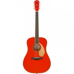 Fender 0970312340 PM-1E FSR Acoustic Guitar -Fiesta Red