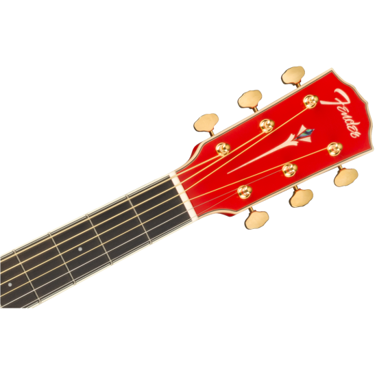 Fender 0970312340 PM-1E FSR Acoustic Guitar -Fiesta Red