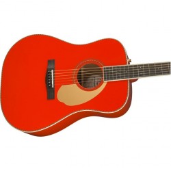 Fender 0970312340 PM-1E FSR Acoustic Guitar -Fiesta Red