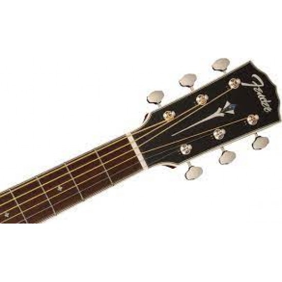 Fender PS-220E Parlor Acoustic-electric Guitar - Natural Fender PS-220E Parlor Acoustic-electric Guitar - Natural