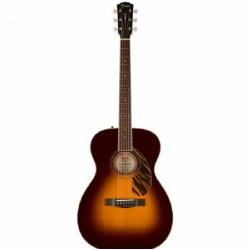 Fender Paramount PO-220E Orchestra Acoustic-electric Guitar - 3-color Vintage Sunburst